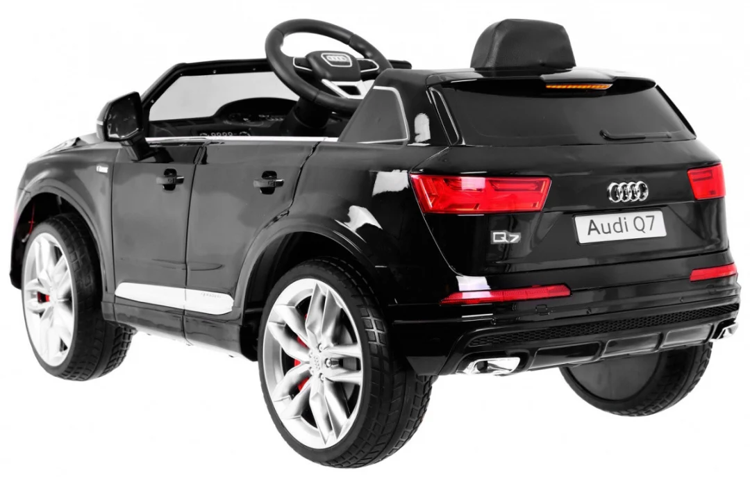 Audi Q7 Quattro S-Line crna baterija + daljinski upravljač + spori start + EVA + radio MP3 LED_4