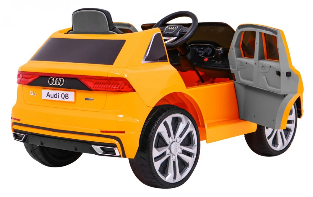 Audi Q8 Lift SUV na akumulator, žuti_10