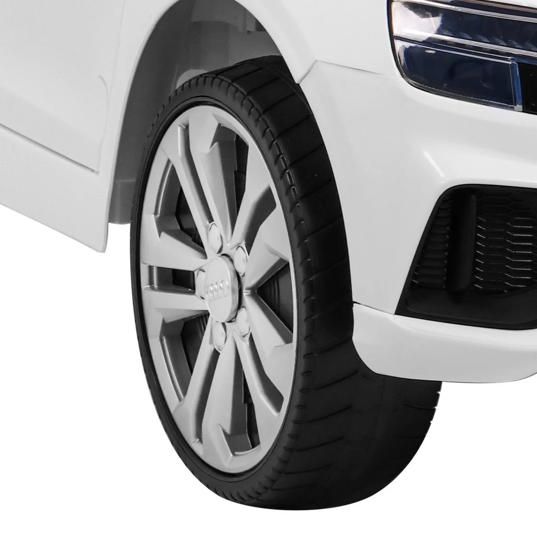 Audi Q8 Lift baterija za djecu bijela + daljinski upravljač + EVA + spori start + MP3 USB + LED_13