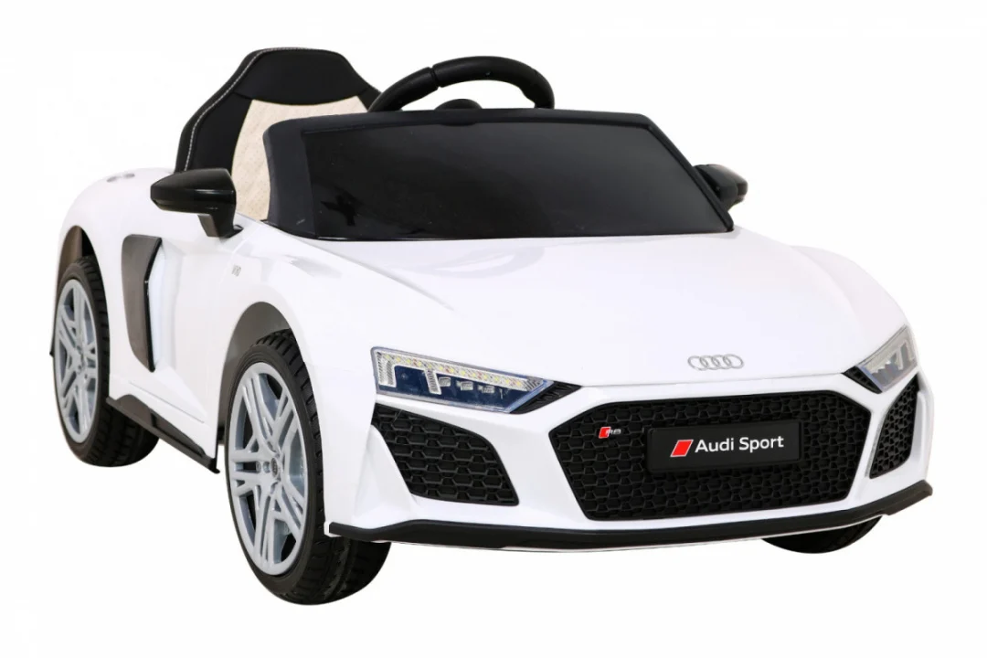 Audi R8 LIFT automobil na baterije bijeli + daljinski upravljač, bijela_10