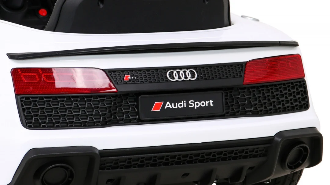 Audi R8 LIFT automobil na baterije bijeli + daljinski upravljač, bijela_12