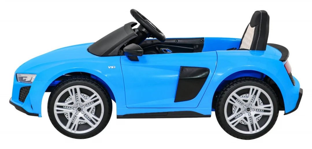 Audi R8 LIFT automobil na baterije plavi + daljinski upravljač + EVA kotači + MP3 + LED, plava_4