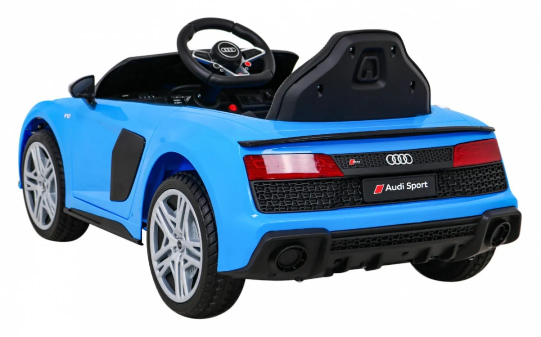Audi R8 LIFT automobil na baterije plavi + daljinski upravljač + EVA kotači + MP3 + LED, plava_5