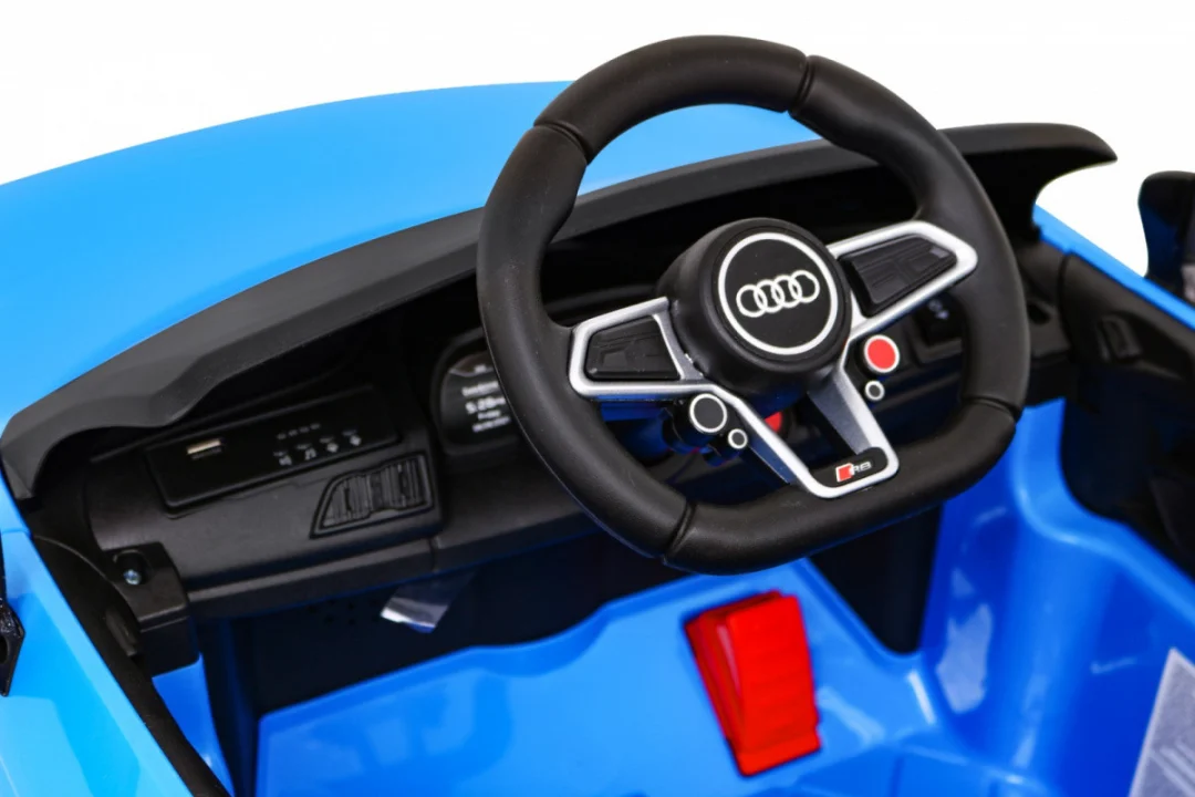 Audi R8 LIFT automobil na baterije plavi + daljinski upravljač + EVA kotači + MP3 + LED, plava_6