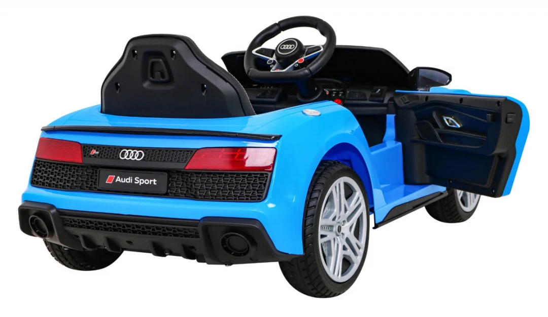 Audi R8 LIFT automobil na baterije plavi + daljinski upravljač + EVA kotači + MP3 + LED, plava_8