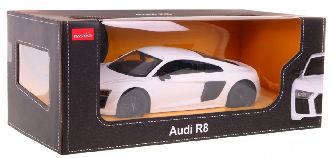 Audi R8 bijeli RASTAR model 1:24 Automobil na daljinsko upravljanje + 2,4 GHz daljinski, bijela_5