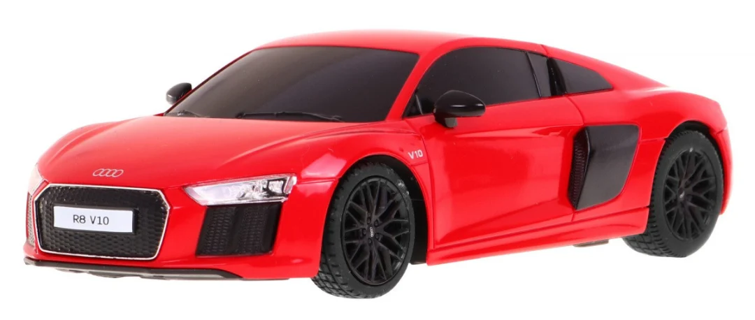 Audi R8 crveni RASTAR model 1:24 Automobil na daljinsko upravljanje + 2,4 GHz daljinski, crvena_2