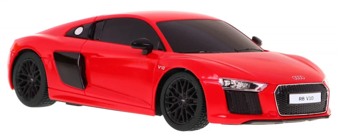 Audi R8 crveni RASTAR model 1:24 Automobil na daljinsko upravljanje + 2,4 GHz daljinski, crvena_3