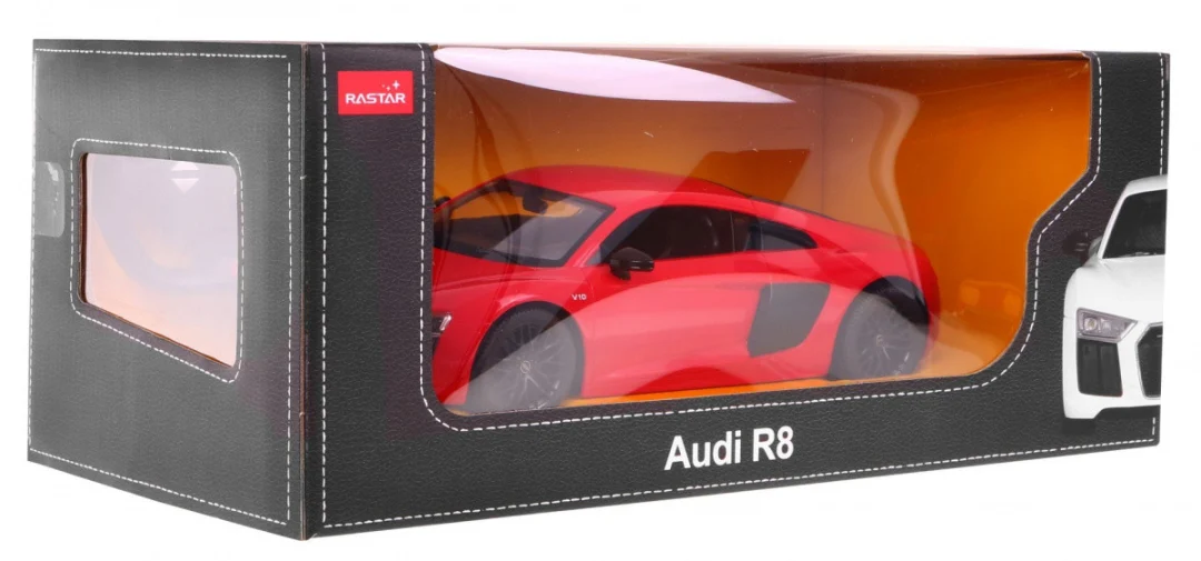 Audi R8 crveni RASTAR model 1:24 Automobil na daljinsko upravljanje + 2,4 GHz daljinski, crvena_4