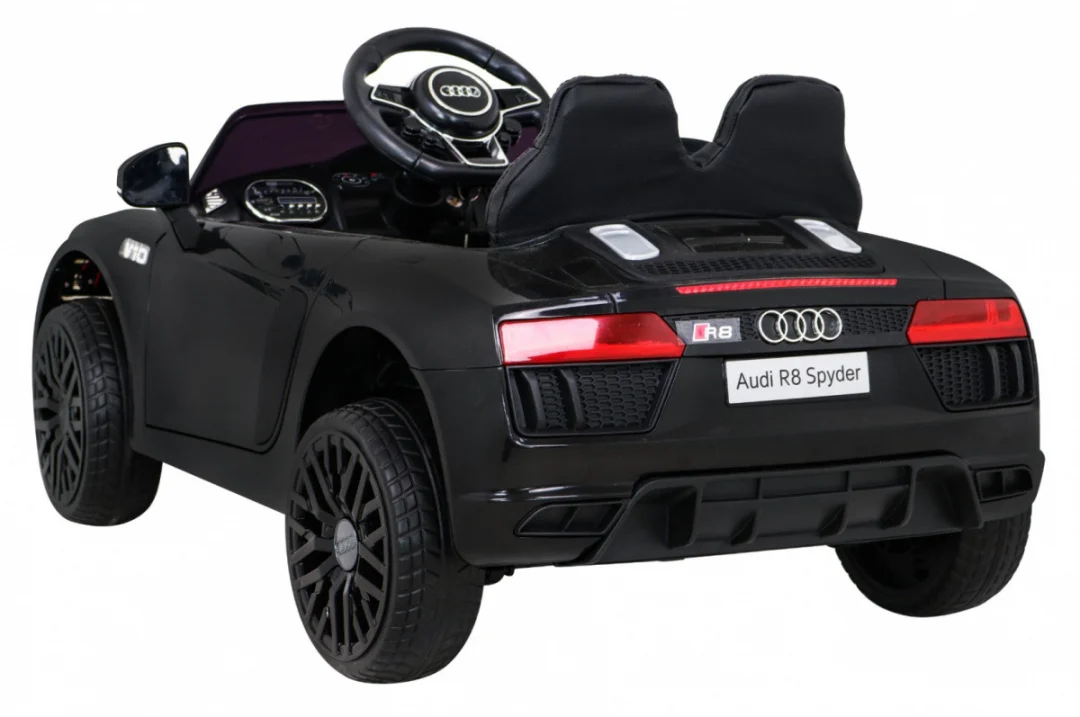 Audi R8 dječji automobil na akumulator, crni auto na akumulator_5