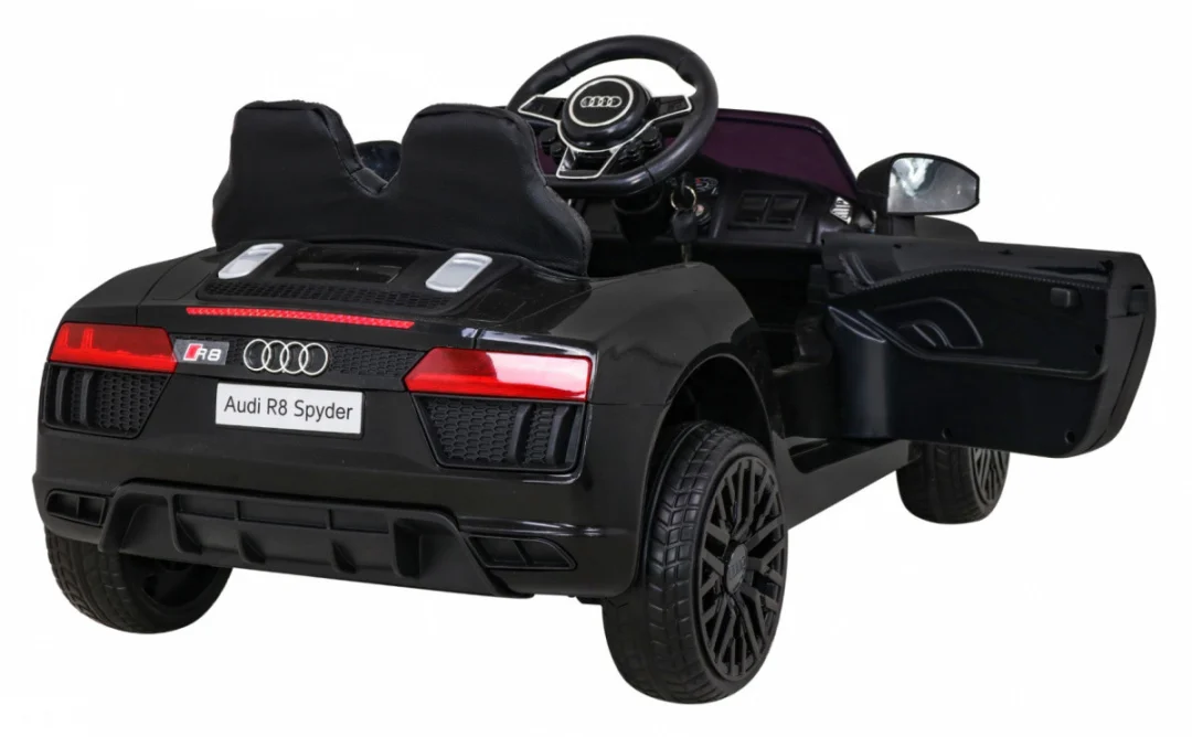 Audi R8 dječji automobil na akumulator, crni auto na akumulator_7