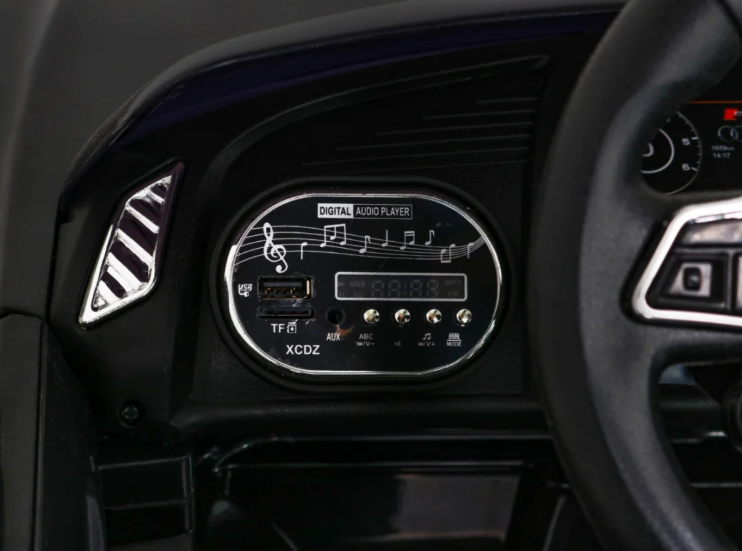 Audi R8 dječji automobil na akumulator, crni auto na akumulator_8