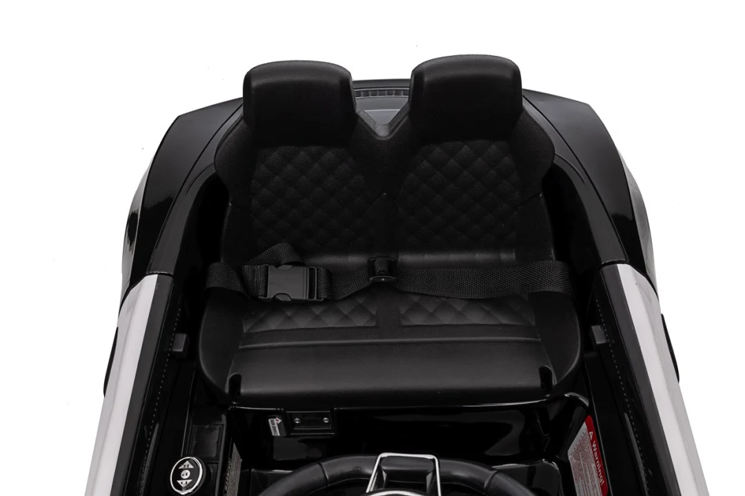 Audi R8 policijski automobil na akumulator za djecu + daljinski upravljač + EVA + spori start, crna_59