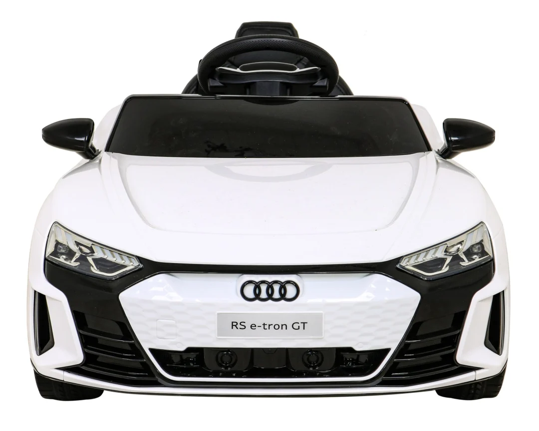 Audi RS E-Tron GT na baterije bijeli + daljinski upravljač + 4x4 pogon + MP3 radio + LED, bijela_3