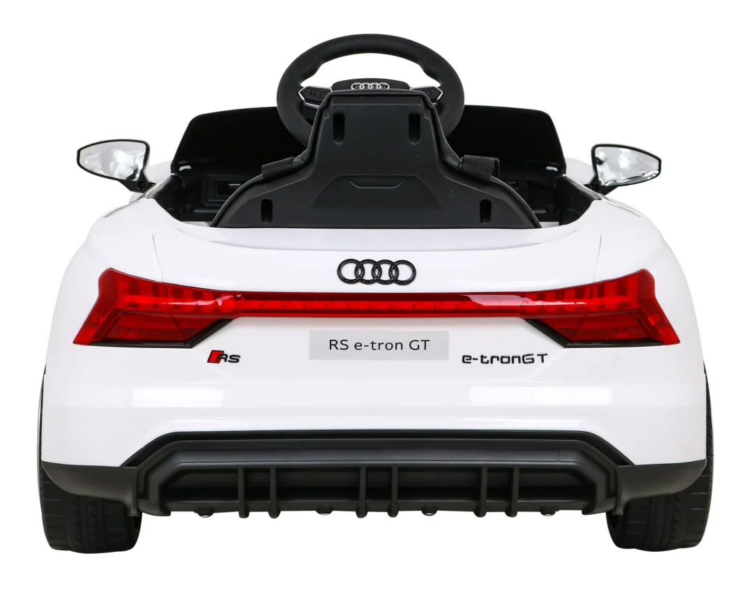 Audi RS E-Tron GT na baterije bijeli + daljinski upravljač + 4x4 pogon + MP3 radio + LED, bijela_7
