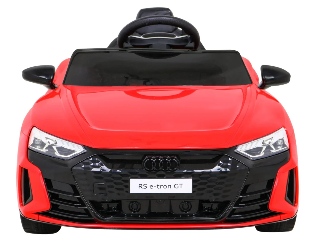 Audi RS E-Tron GT na baterije crveni + daljinski upravljač + 4x4 pogon + MP3 radio + LED, crvena_3