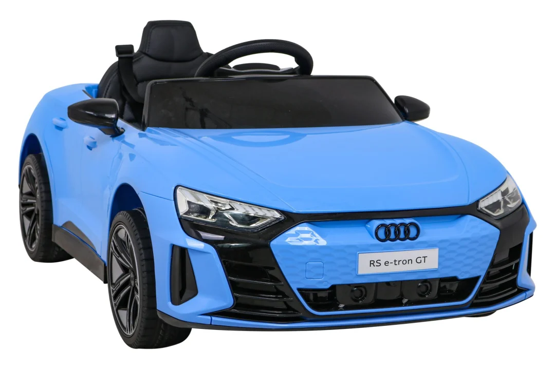Audi RS E-Tron GT na baterije, plavi + daljinski upravljač + 4x4 pogon, plava_10
