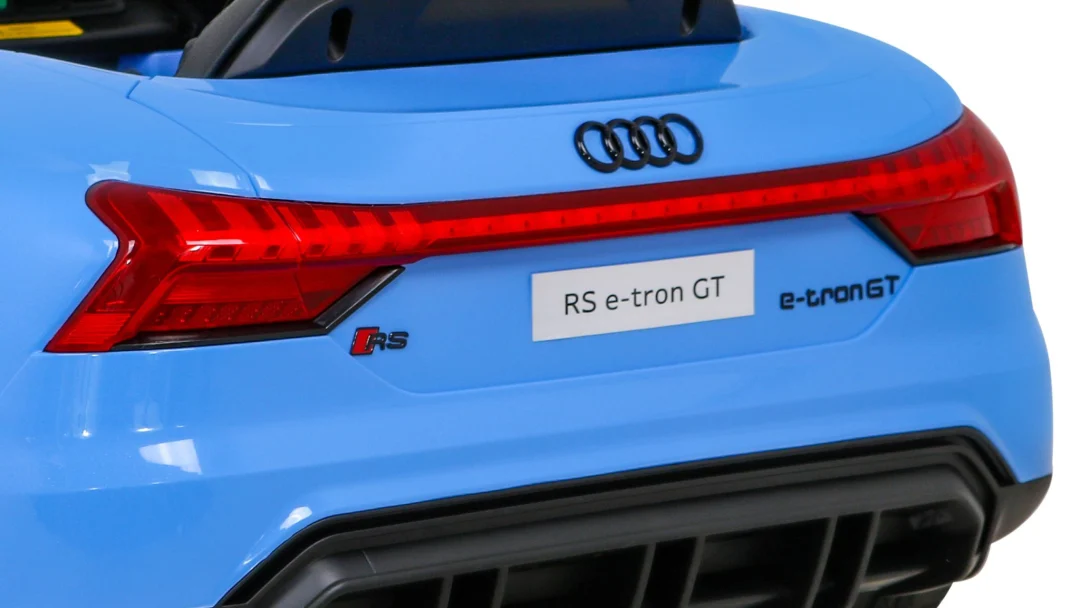 Audi RS E-Tron GT na baterije, plavi + daljinski upravljač + 4x4 pogon, plava_12