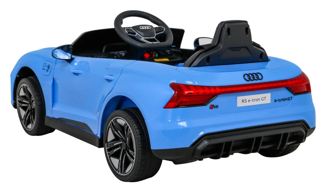 Audi RS E-Tron GT na baterije, plavi + daljinski upravljač + 4x4 pogon, plava_5