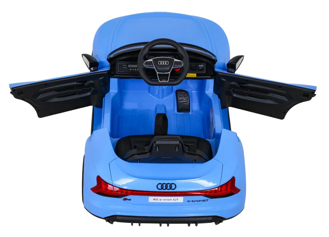 Audi RS E-Tron GT na baterije, plavi + daljinski upravljač + 4x4 pogon, plava_7