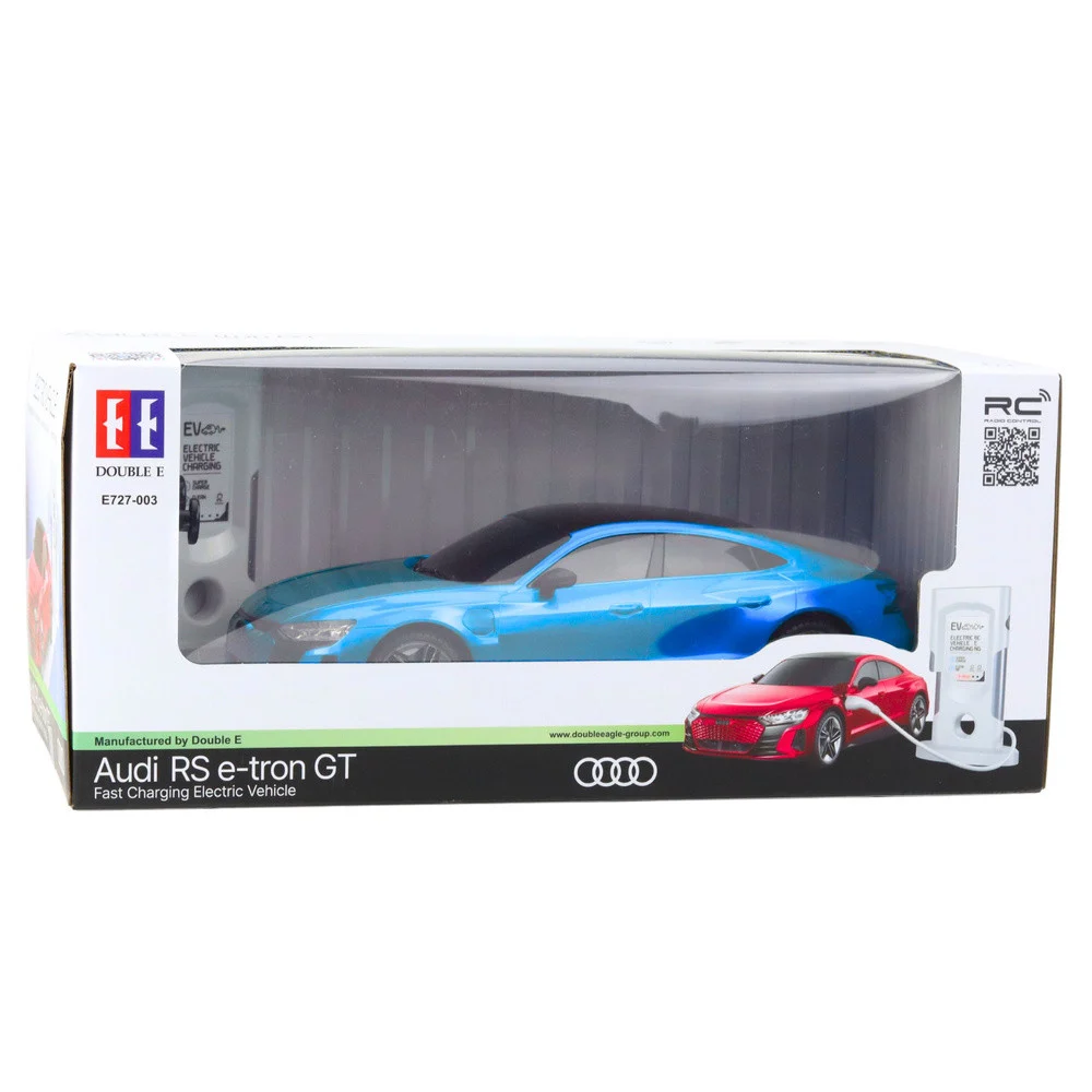 Audi RS E-tron GT RC automobil na daljinsko upravljanje, plavi 1:14_5