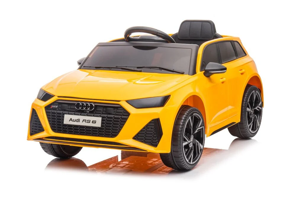 Audi RS6 BRD-2118 auto na akumulator, žuti, 12V_3