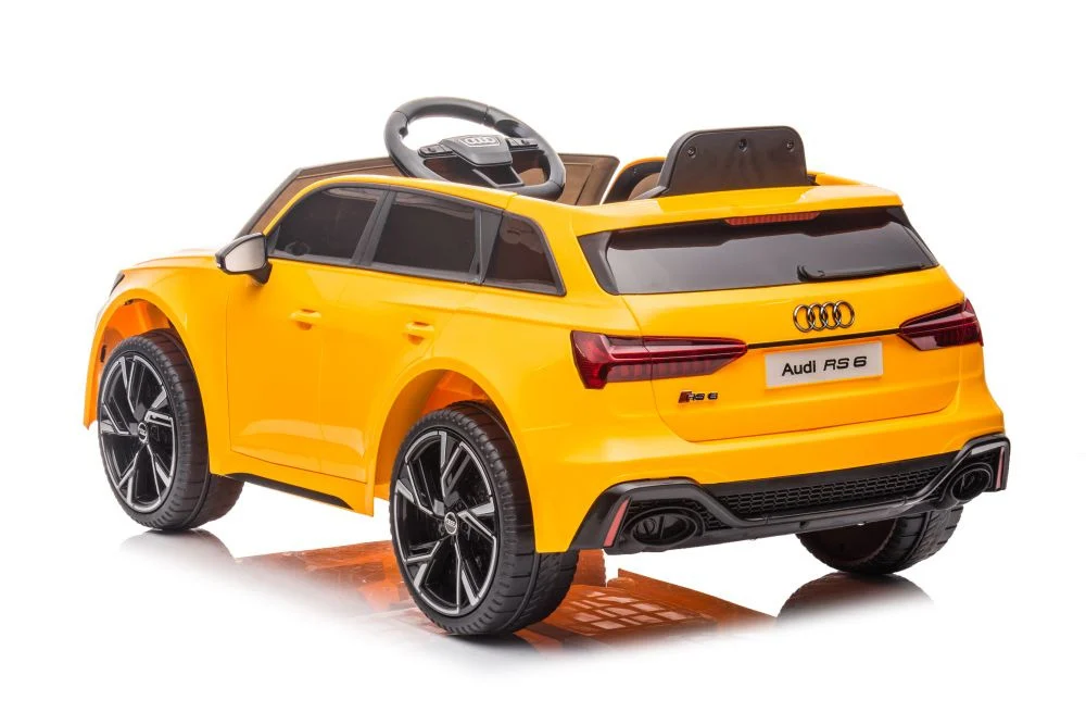 Audi RS6 BRD-2118 auto na akumulator, žuti, 12V_6