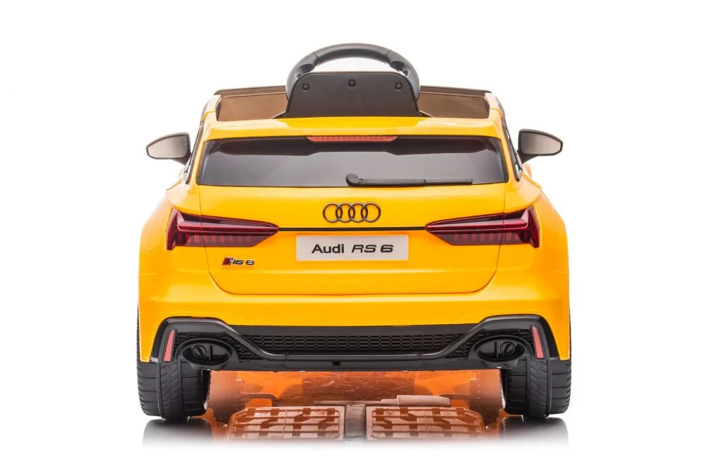 Audi RS6 BRD-2118 auto na akumulator, žuti, 12V_7