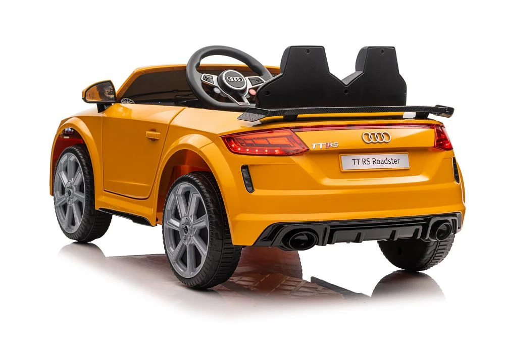Audi TTRS auto na akumulator, žuta, 12V_5