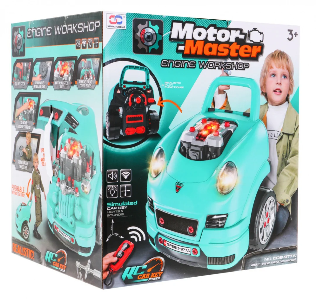 Auto mehaničar set 61 dijelova 3+ s daljinskim_9