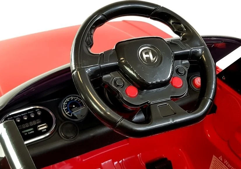 Auto na akumulator HL1638, crveni, 6V, LED_9