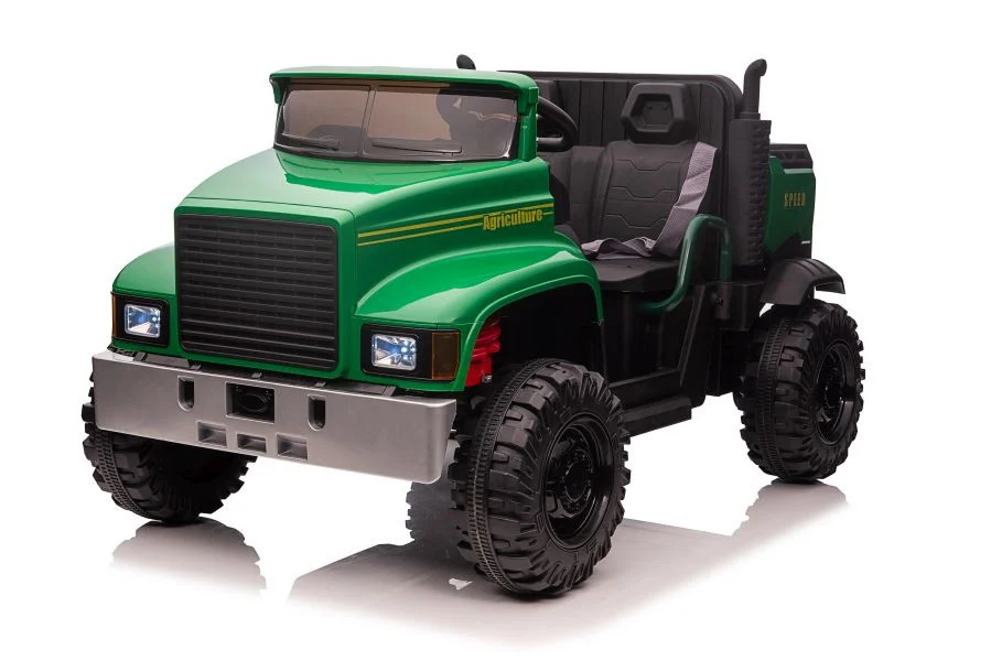 Auto na akumulator JC222, zeleni, 12V, LED_3