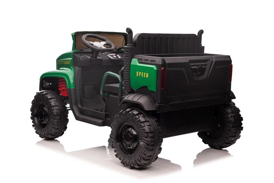 Auto na akumulator JC222, zeleni, 12V, LED_7