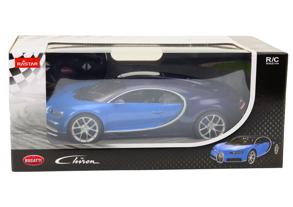 Auto na daljinsko upravljanje RC 1:14 Bugatti Veyron Chiron Plavi_5