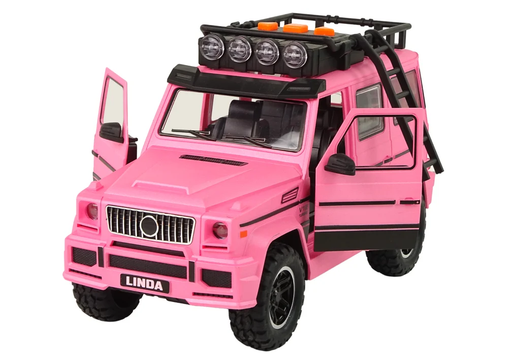 Auto terenska ružičasta V12 turbina_2