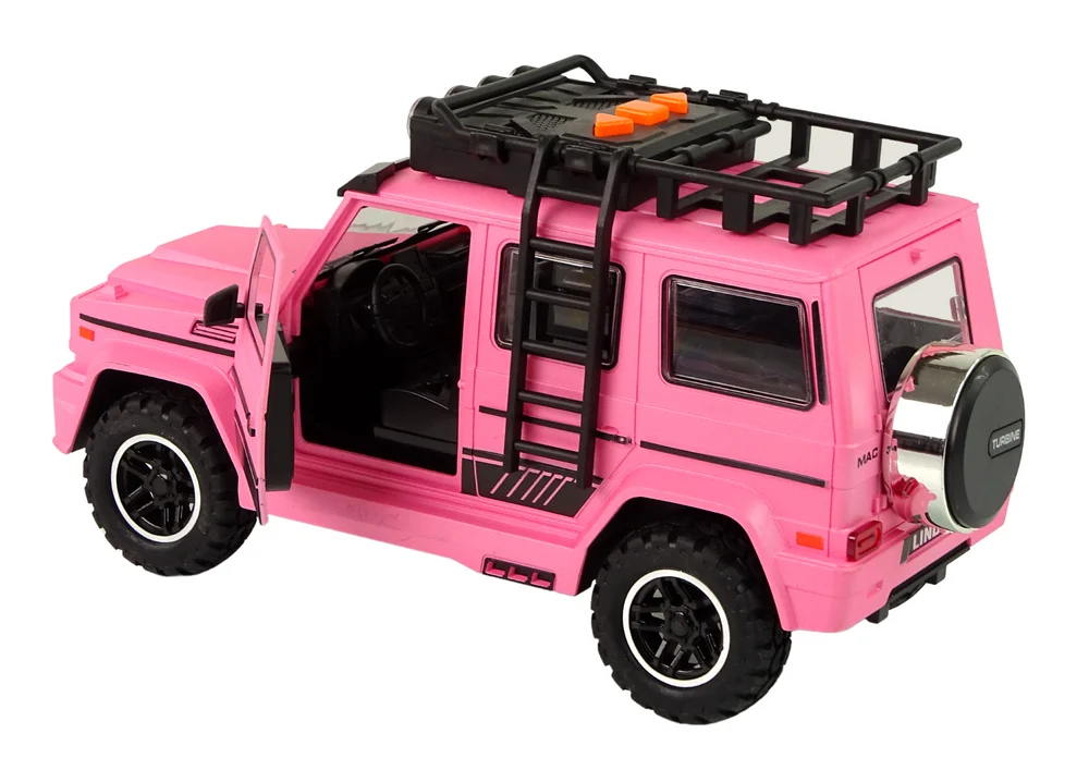 Auto terenska ružičasta V12 turbina_3
