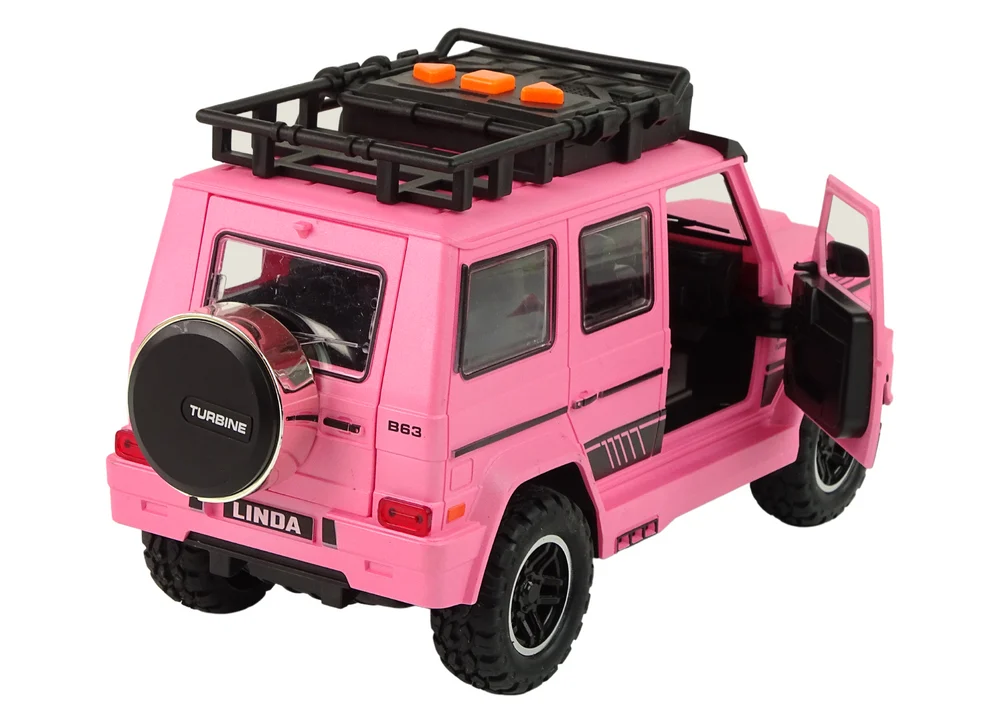 Auto terenska ružičasta V12 turbina_4