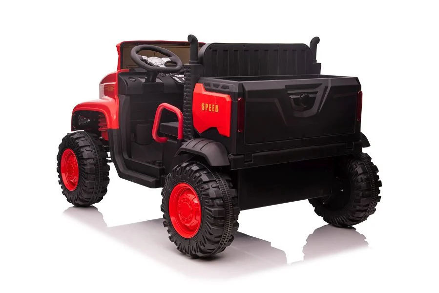 Automobil na akumulator JC222, crveni, 12V, LED rasvjeta auto na akumulator_4