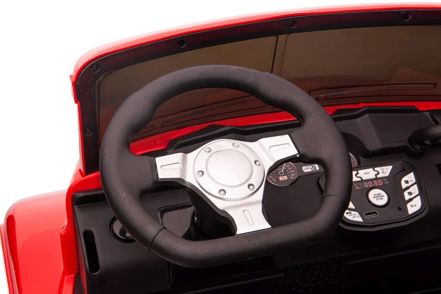 Automobil na akumulator JC222, crveni, 12V, LED rasvjeta auto na akumulator_7