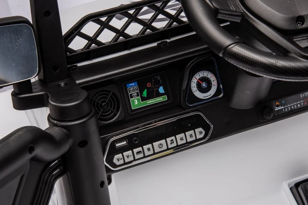 Automobil na akumulator Toyota FJ bijela 4x4 auto na akumulator_7