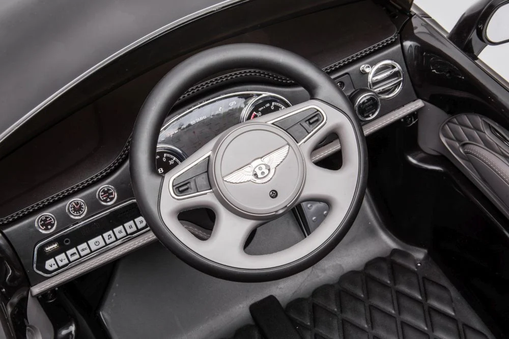 Automobil na baterije Bentley Mulsanne crni auto na akumulator_8