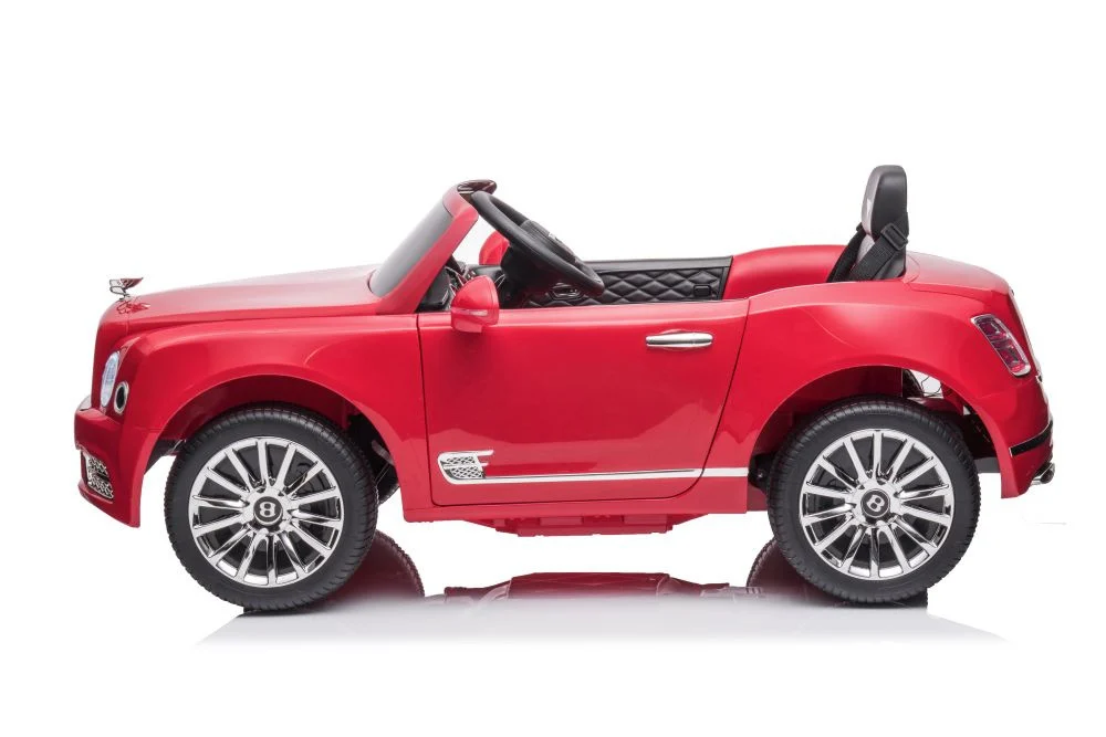 Automobil na baterije Bentley Mulsanne crveno obojen auto na akumulator_2