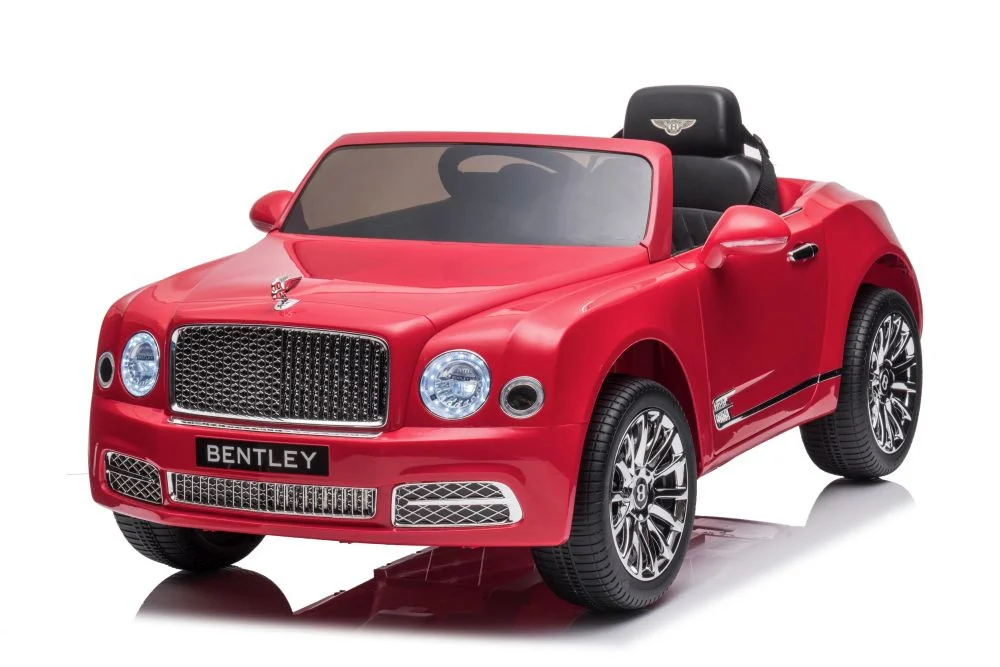 Automobil na baterije Bentley Mulsanne crveno obojen auto na akumulator_4