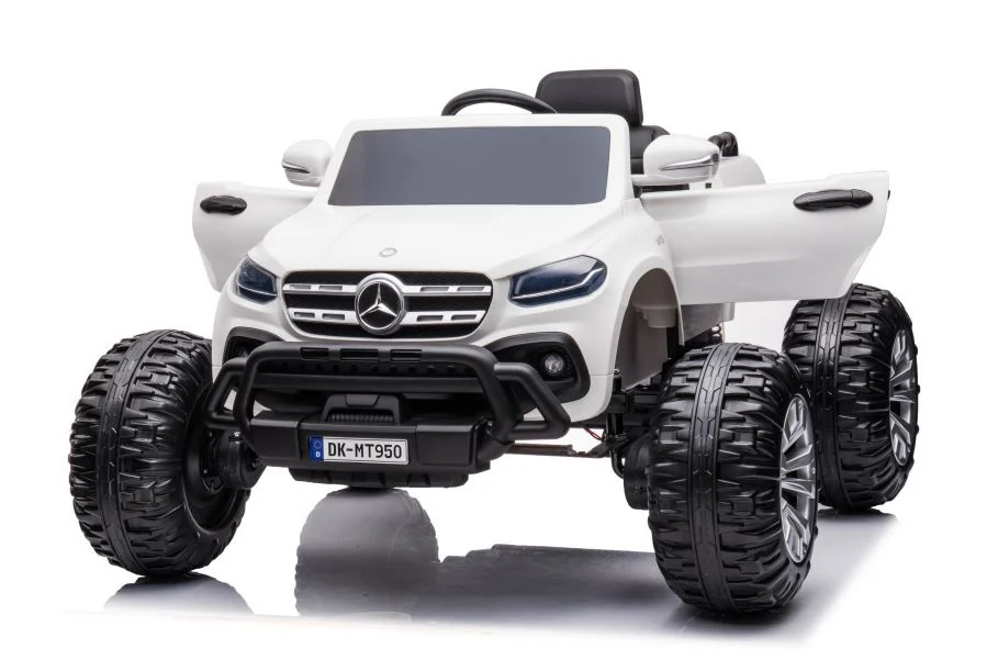 Automobil na baterije Mercedes DK-MT950 4x4 Bijeli auto na akumulator_10