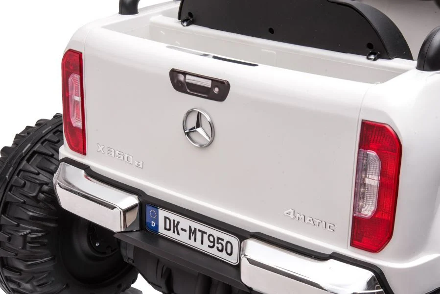 Automobil na baterije Mercedes DK-MT950 4x4 Bijeli auto na akumulator_13