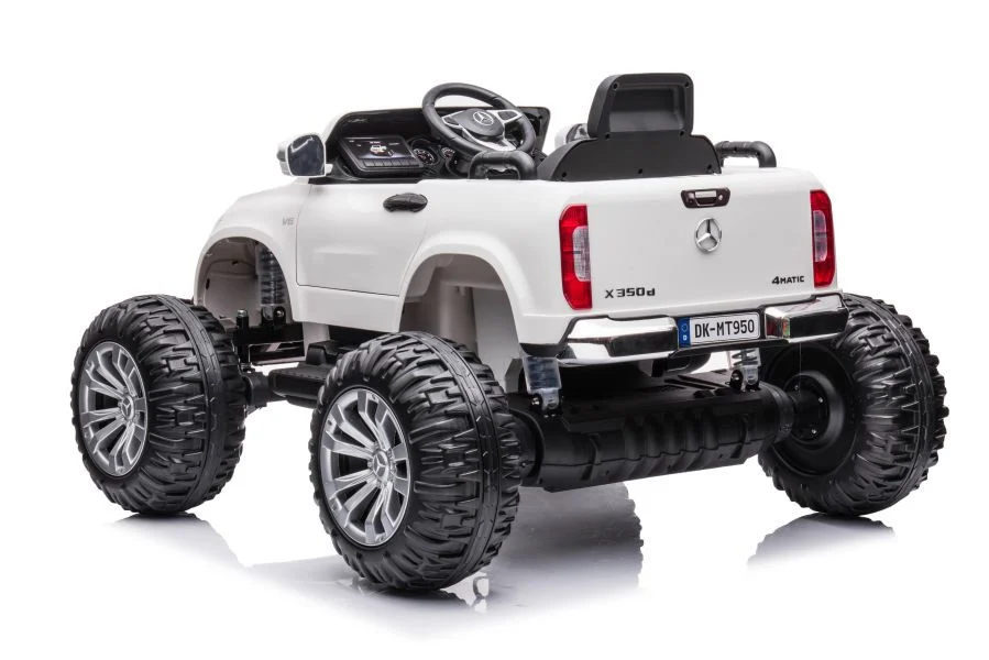 Automobil na baterije Mercedes DK-MT950 4x4 Bijeli auto na akumulator_16