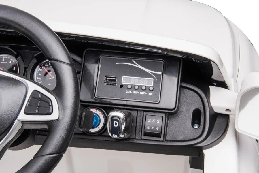 Automobil na baterije Mercedes DK-MT950 4x4 Bijeli auto na akumulator_17