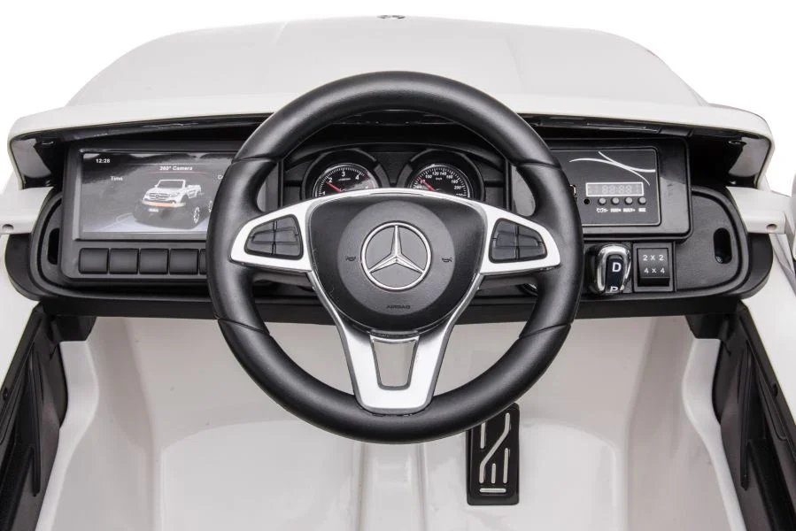 Automobil na baterije Mercedes DK-MT950 4x4 Bijeli auto na akumulator_18