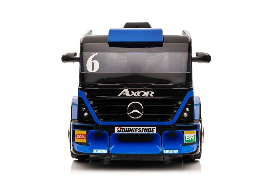 Automobil na baterije Mercedes XMX622B Poluprikolica Tamnoplavi LCD auto na akumulator_2