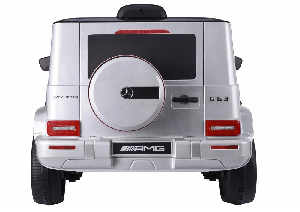 Automobil na baterije S306-1 srebrni Mercedes G63 auto na akumulator_3